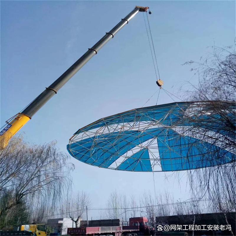 球形网架,球形网架生产优势,钢结构网架